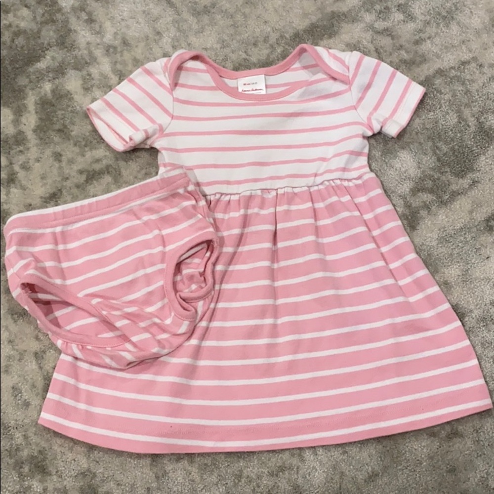 Hanna Andersson Dress and Bloomers